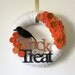 Halloween Wreath, Trick or Treat Wreath, Black Crow Wreath, Raven Wreath, 12 inch Size- LAST ONE