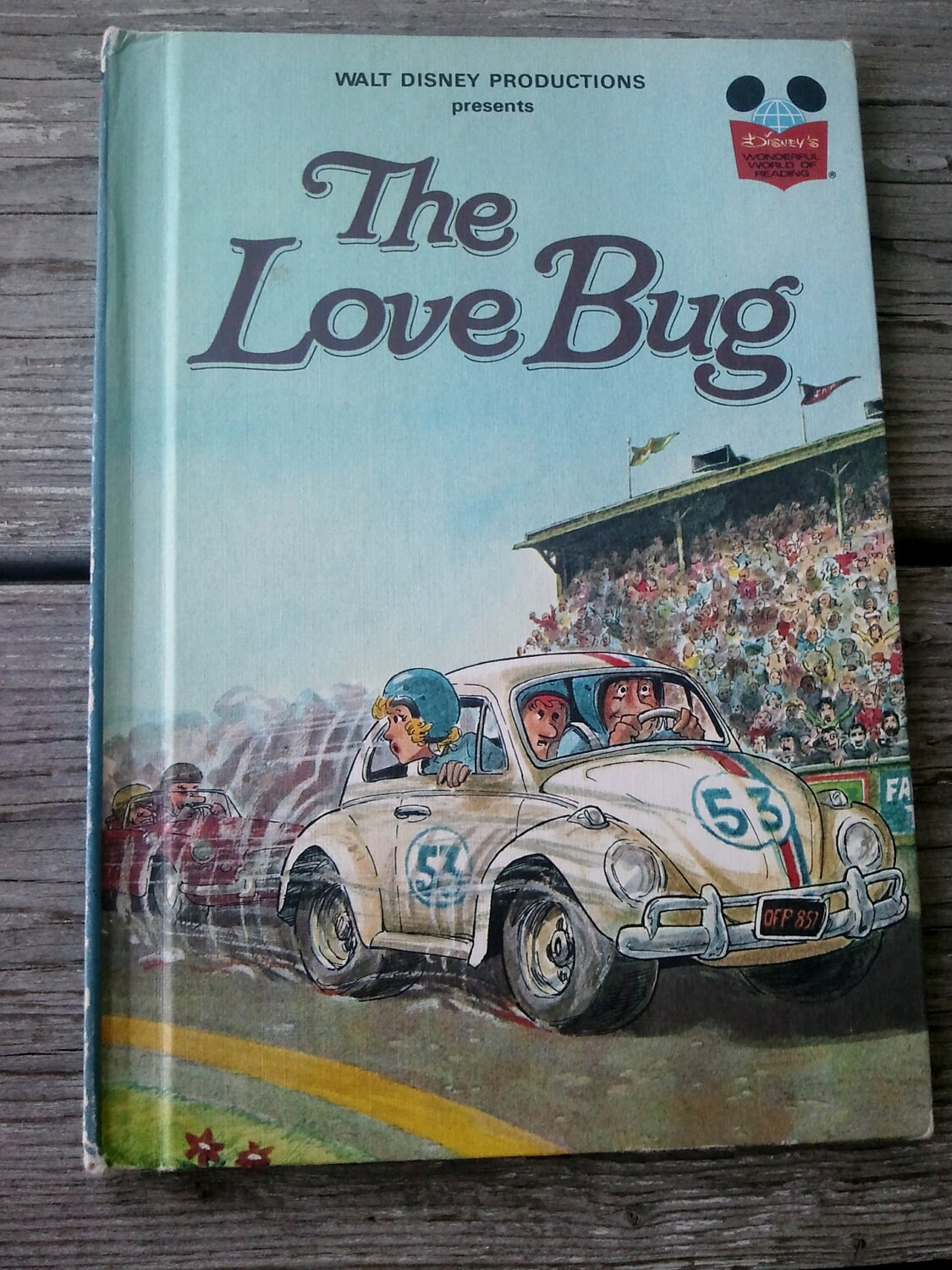 Rare Walt Disney Book The Love Bug