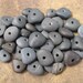 STONE BEADs Beach Stone MIX Lake Stone Beads Drilled Stone Supply