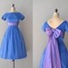 1950s dress / 50s party dress / Wish Upon a Star