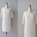 1960s dress / beaded cocktail dress / Mithril dress