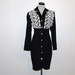 Vintage Dress Black Rose