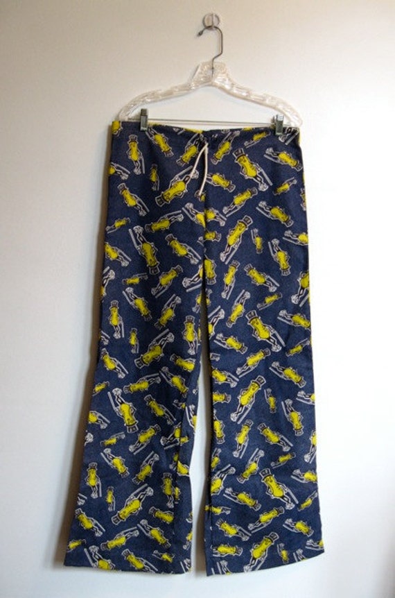 Vintage 70's Mr. Peanut / Planters Peanuts Bell bottoms