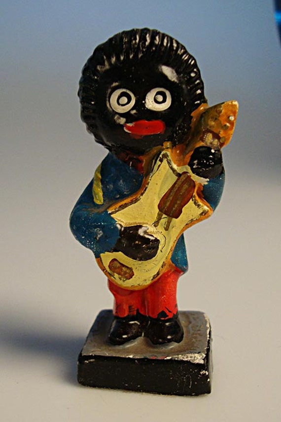 English 1950's GOLLIWOG Figurine from Robertson's Jam