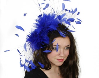 Eagle - Royal Fascinator Kentucky Derby or Wedding Hat With Headband