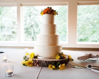 10 Rustic Wood Tree Slice Wedding Cake Base Or Cupcake Stand For Your Event And 10 Rustic Wood Tree Slice Wedding Cake Base Or Cupcake Stand For Your Event And