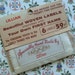 Vintage Handmade Woven Labels Specially Hand Made by Lillian