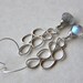 Raindrop Earrings, Silver Teardrop Earrings, Labradorite Earrings, Modern Earrings