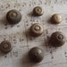 Vintage Antique pocket Watch parts crowns - Steampunk - Scrapbooking j88