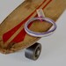 Recycled Skateboard Smooth Rail Bangle-Purple Haze
