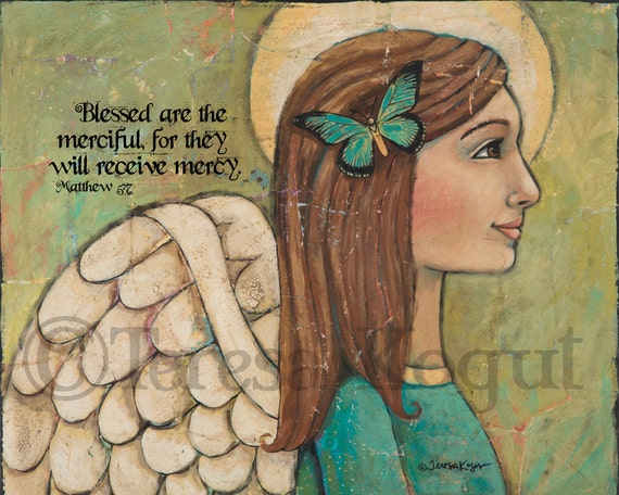 Merciful 8x10 print by Teresa Kogut