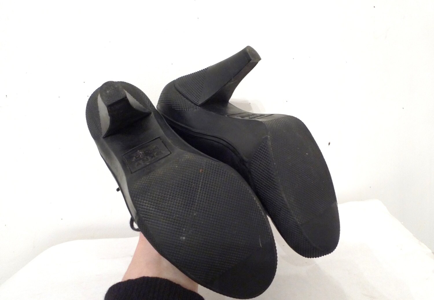 4 Inch Sneakers / Black Platform Ankle Boots /CLub Kid Goth