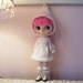 Blythe....Blythe Dress....Hand knitted Dress and Hat....Darling Little Sequins in the Yarn...Sooo Cute