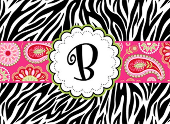 zebra bedding