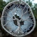 Drusy Geode Tree of Life Pendant - Recycled Sterling Silver