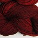 Three Hares hand dyed sock yarn fingering weight, 8ply superwash merino, 100g - Smoked Paprika 3