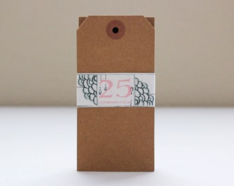 Blank Kraft Paper Gift Tags - Extra Large
