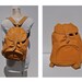 leather backpack vintage LEATHER BACK PACK tote rucksack back pack ruck sack day pack