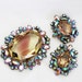 Juliana DeLizza and Elster AB Blue and Lt Topaz Demi Parure