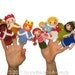 The Wizard of Oz Finger PUPPETS PDF Emal Knit PATTERN