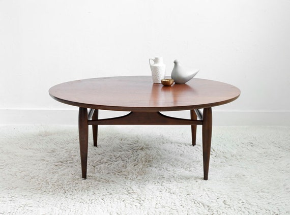 Items similar to Vintage Mid Century Coffee Table - Wood, Modern, Side