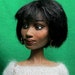WildflowerDolls DeDe 18 OOAK, Doll Only.