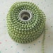 Destash Olive Green Pearl Trim - 4 Yards