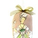 SALE French lady cloth doll ornament Small Stuffed Embellished Doll Ornament