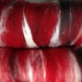 Vampire Honeymoon - Spinning Batt (SMOOTH) VH002 - ultrafine merino corriedale bamboo silk firestar - 4.4 oz