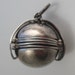 Sterling Locket Six Photos Vintage Ball Pendant