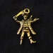 pewter pirate pendant
