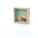 Fox - wall box hand made ceramic