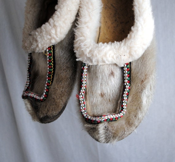 seal skin slippers
