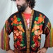 Oversized Vintage 90s Embroidered Guatemalan Hippie Jacket