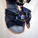 Vintage Surfer Salt Water White Sandals - Size 9
