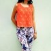 Women Lace Tank Top Holiday Fashion Sheer Neon Orange Sleeveless 4 S Blouse Cropped Singlet Etsy Christmas Gift