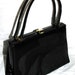 Vintage early 60's Black Patent Kelly Bag Handbag