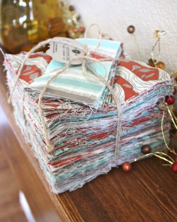 Rag Quilt Kit DIY Deer Valley Throw Size Cut Fabric