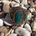 SALE: Afghan Tribal Jade Cuff Bracelet. Handmade.