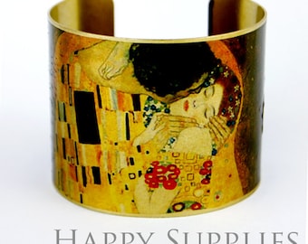 Last-Clearance Sale - New Technology - 1pcs (PBC031) Handmade Photo Brass Cuff Bracelet