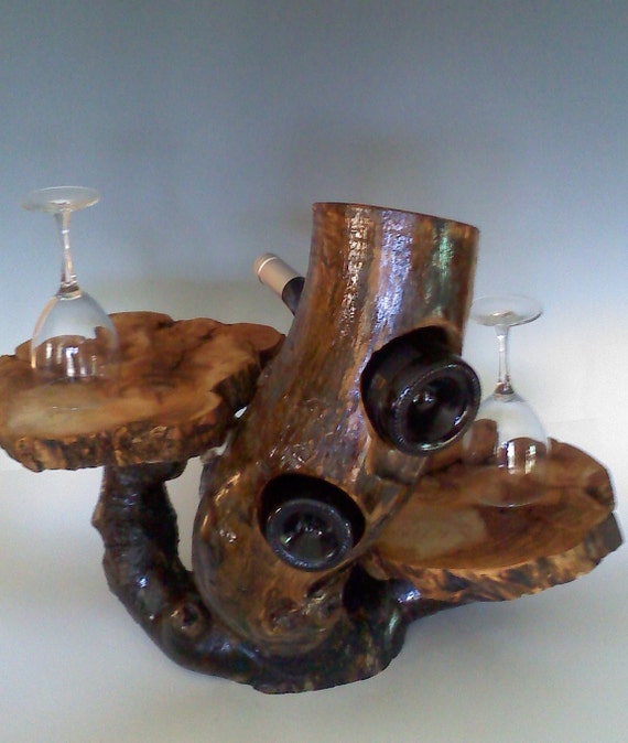 Decorative Wine Rack in Twisted aspen