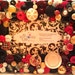 Ladybug Theme Red, Black & White Button Picture Frame for 4"x6" photo