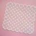 Lace Pocket Square Crochet Rectangle Doily One of a Kind Heirloom Quality