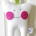 Girl's Tooth Fairy Pillow, Colorful Chevron (Dress Up Days)