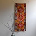 Vintage Uzbek Hand Hooked Runner Textile