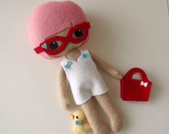 Outfit - Beach Set pdf Pattern for Best Friends Dolls - Instant Download