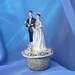 Steampunk Bride and Groom, Wedding Cake Topper