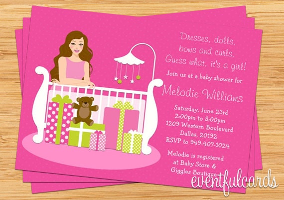 Print Yourself Baby Shower Invitations 4