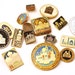 Set of vintage pins