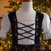 A Christmas Dress for Ethel Size 5/6 -Ready to Ship SALE PRICE